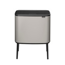 Prullenbak 36.0l Bo touch Brabantia soft grey