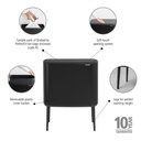 Prullenbak 36.0l Bo touch Brabantia matt black