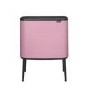 Prullenbak 11/23.0l Bo touch Brabantia lilac pink