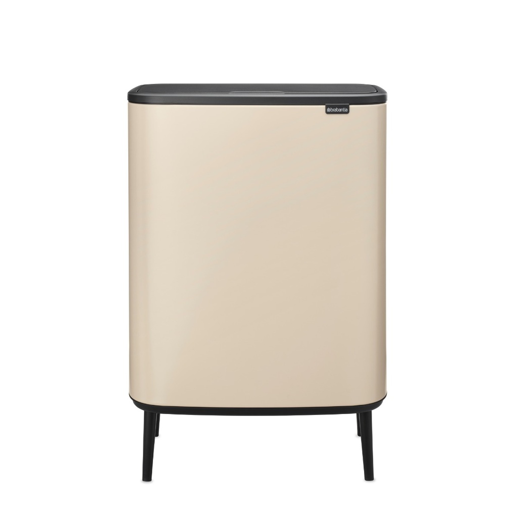 Prullenbak 2x30.0l Bo touch Hi Brabantia soft beige