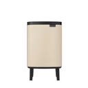 Prullenbak 7.0l Bo op poten Brabantia soft beige