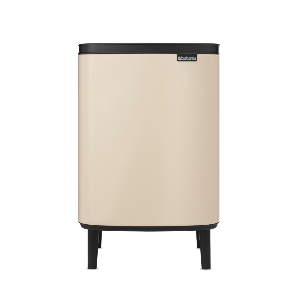 Prullenbak 12.0l Bo op poten Brabantia soft beige