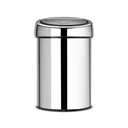 Prullenbak 3.0l wand touch bin Brabantia steel