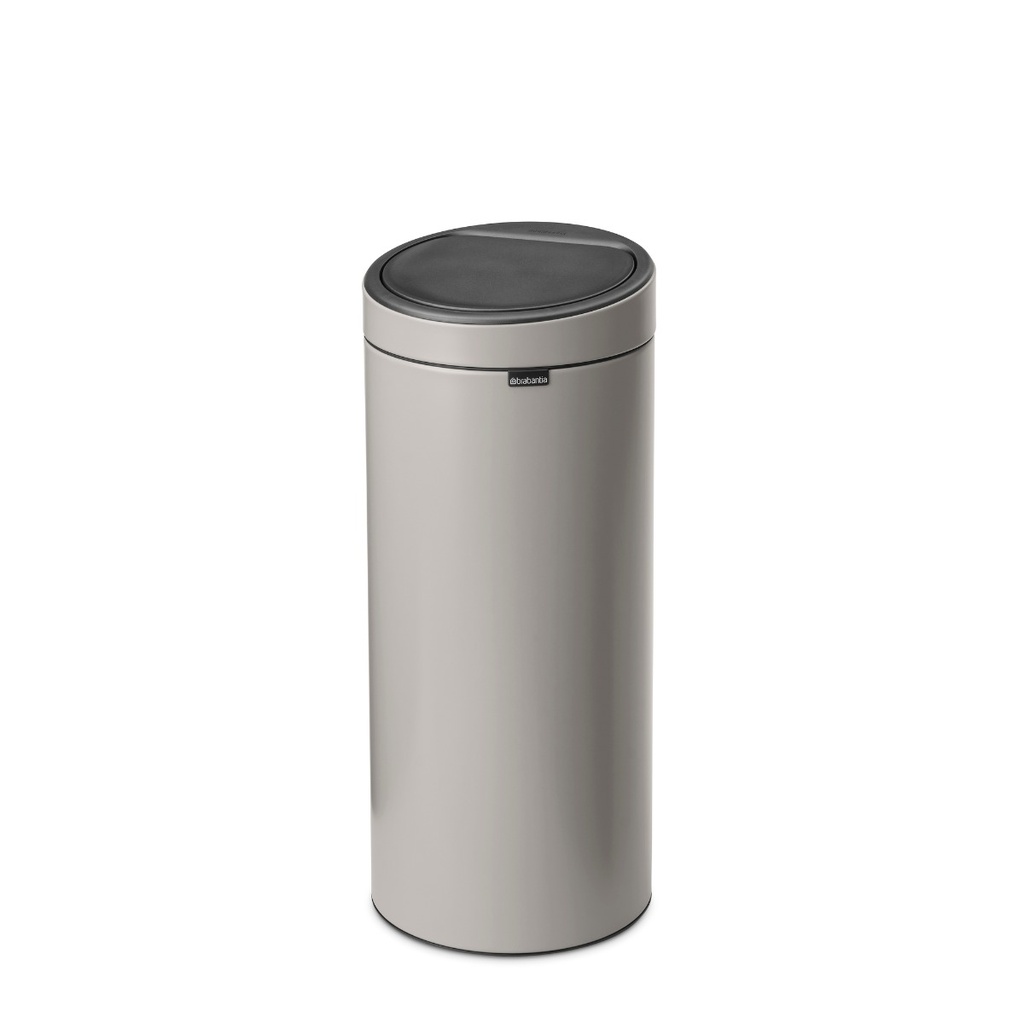 Prullenbak 30.0l touch bin Brabantia soft grey