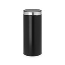 Prullenbak 30.0l touch bin Brabantia matt black/fpp matt steel