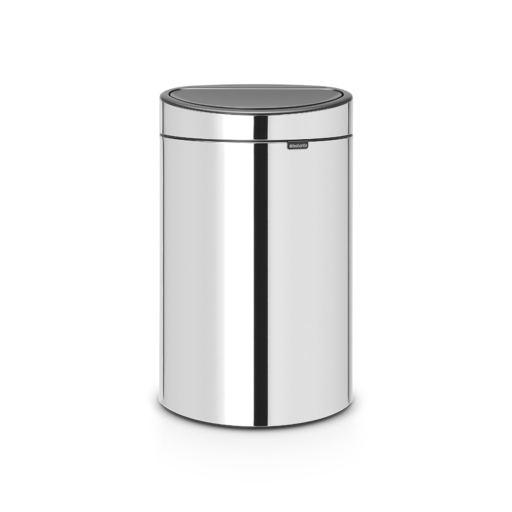 Prullenbak 40.0l touch bin Brabantia steel