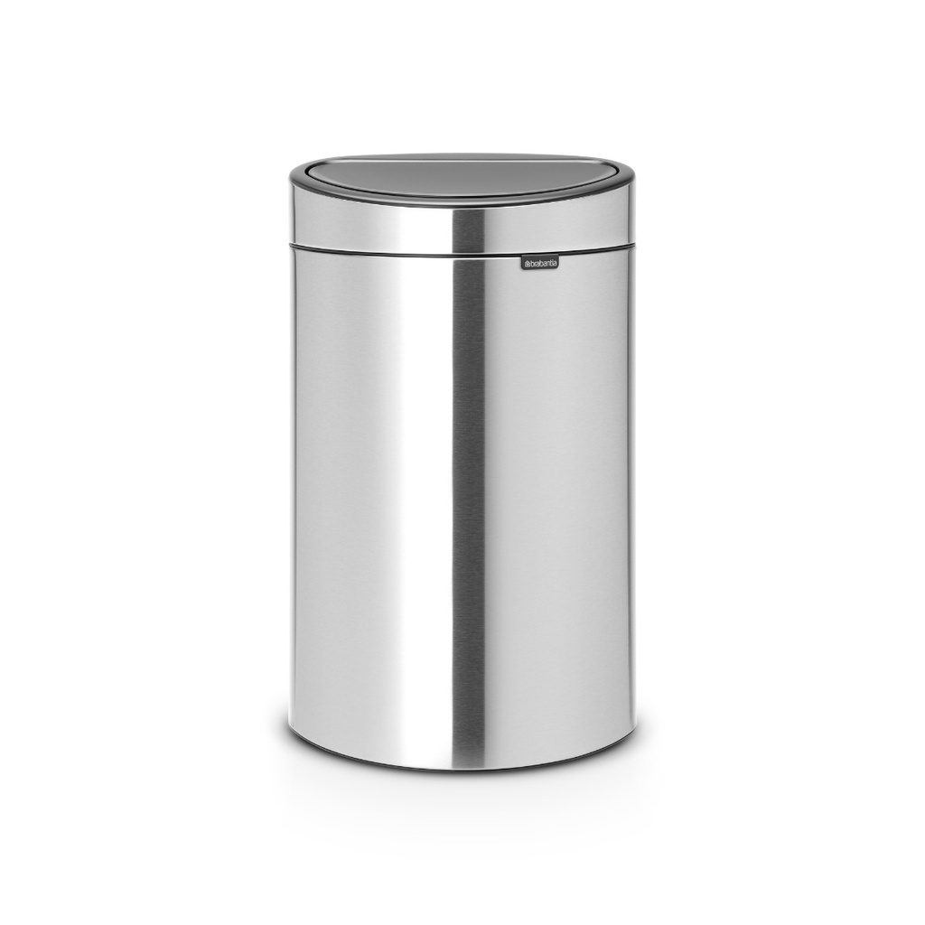 Prullenbak 40.0l touch bin Brabantia fpp matt steel