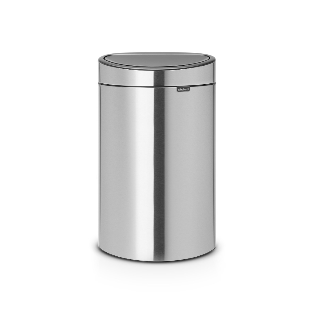 Prullenbak 10/23.0l touch bin Brabantia matt steel
