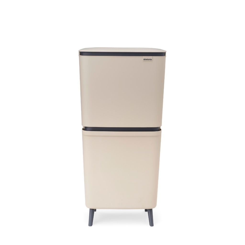 Prullenbak 20/25.0l SortUp Hi Brabantia soft beige