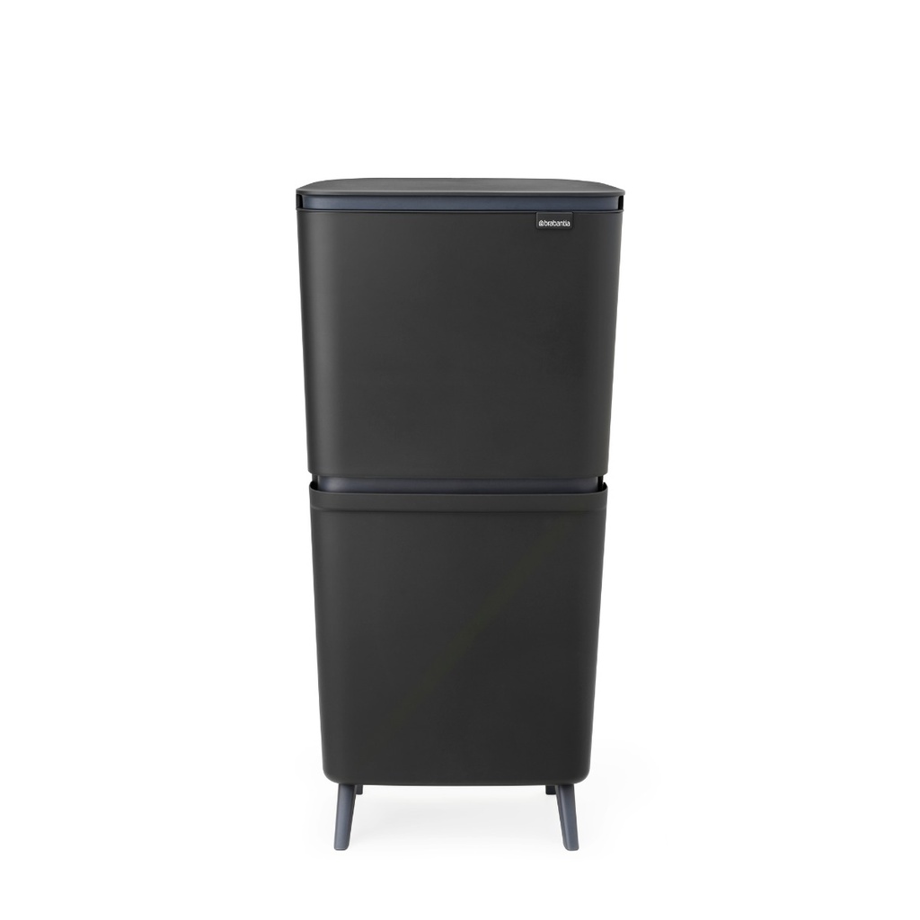 Prullenbak 20/25.0l SortUp Hi Brabantia dark grey
