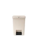 Prullenbak StepUp 25.0l Brabantia soft beige