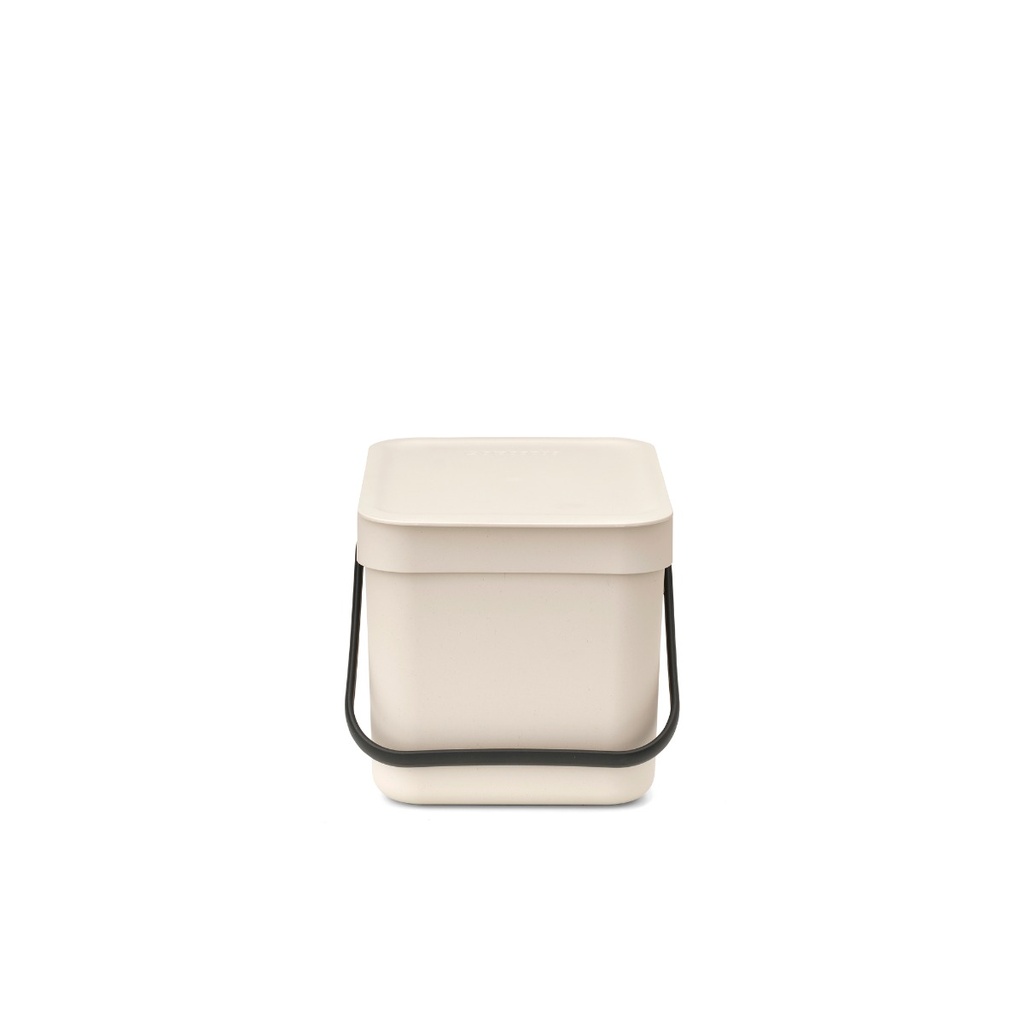Prullenbak sort&go 6.0l Brabantia soft beige