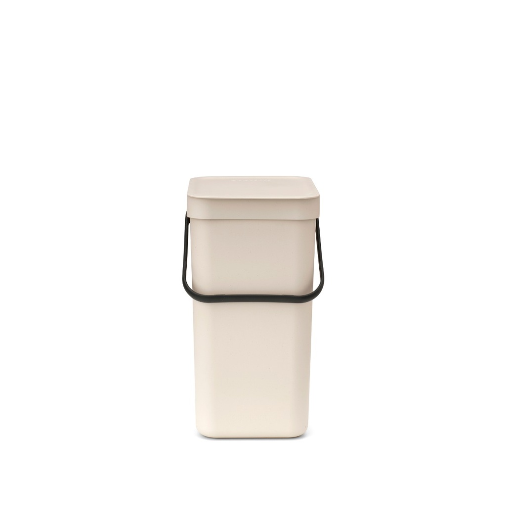 Prullenbak sort&go 12.0l Brabantia soft beige