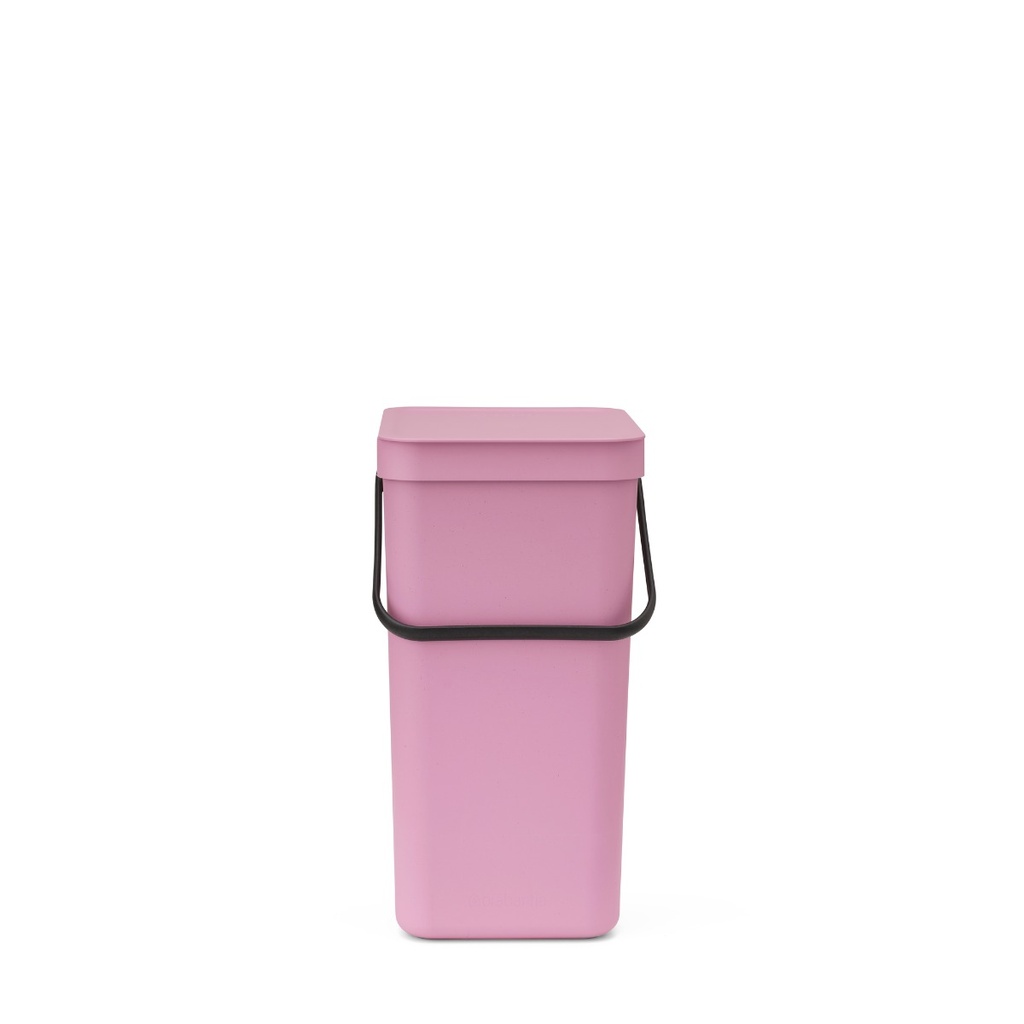 Prullenbak sort&go 16.0l Brabantia lilac pink
