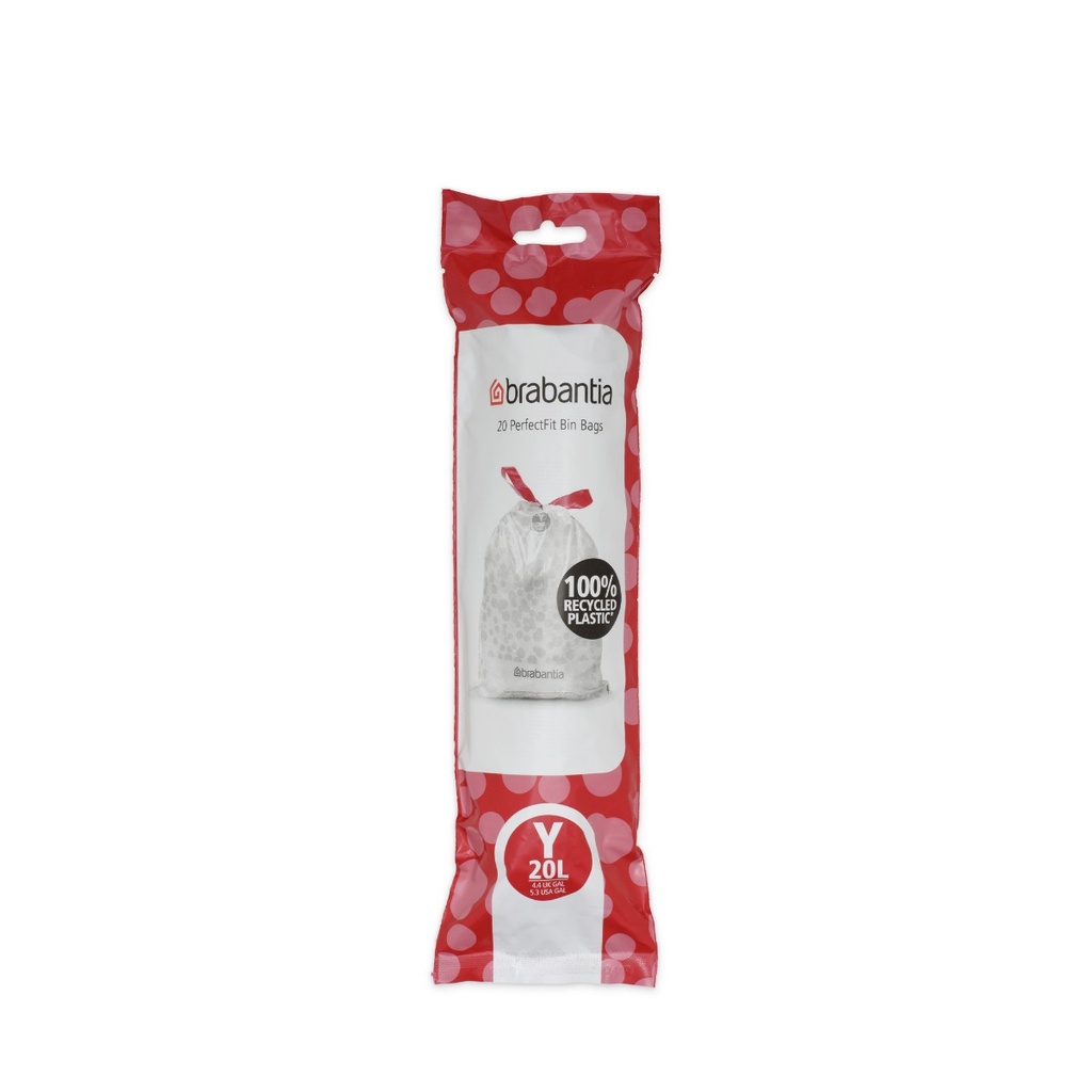 20 st afvalzak PerfectFit 20.0l Brabantia code y