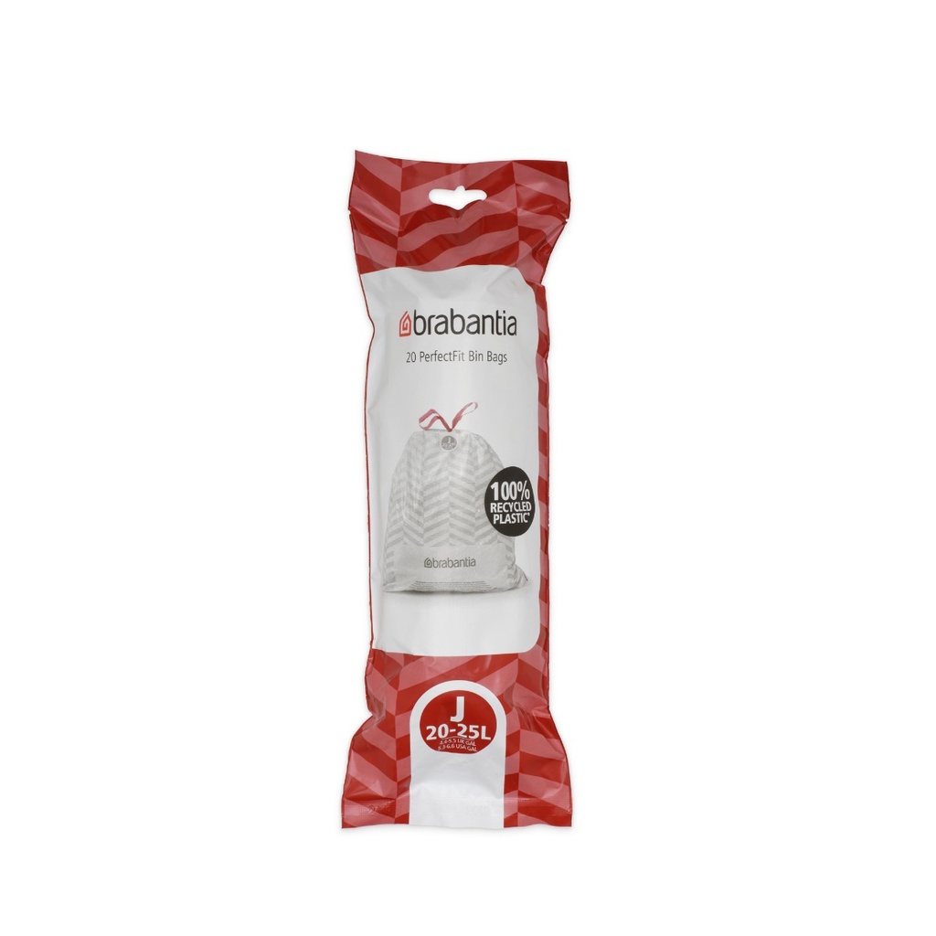 20 st afvalzak PerfectFit 20-25l Brabantia code j