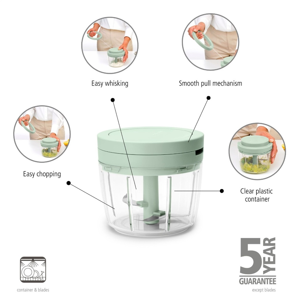 Hakmolen handmatig Tasty+ Brabantia jade green
