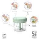 Hakmolen handmatig Tasty+ Brabantia jade green