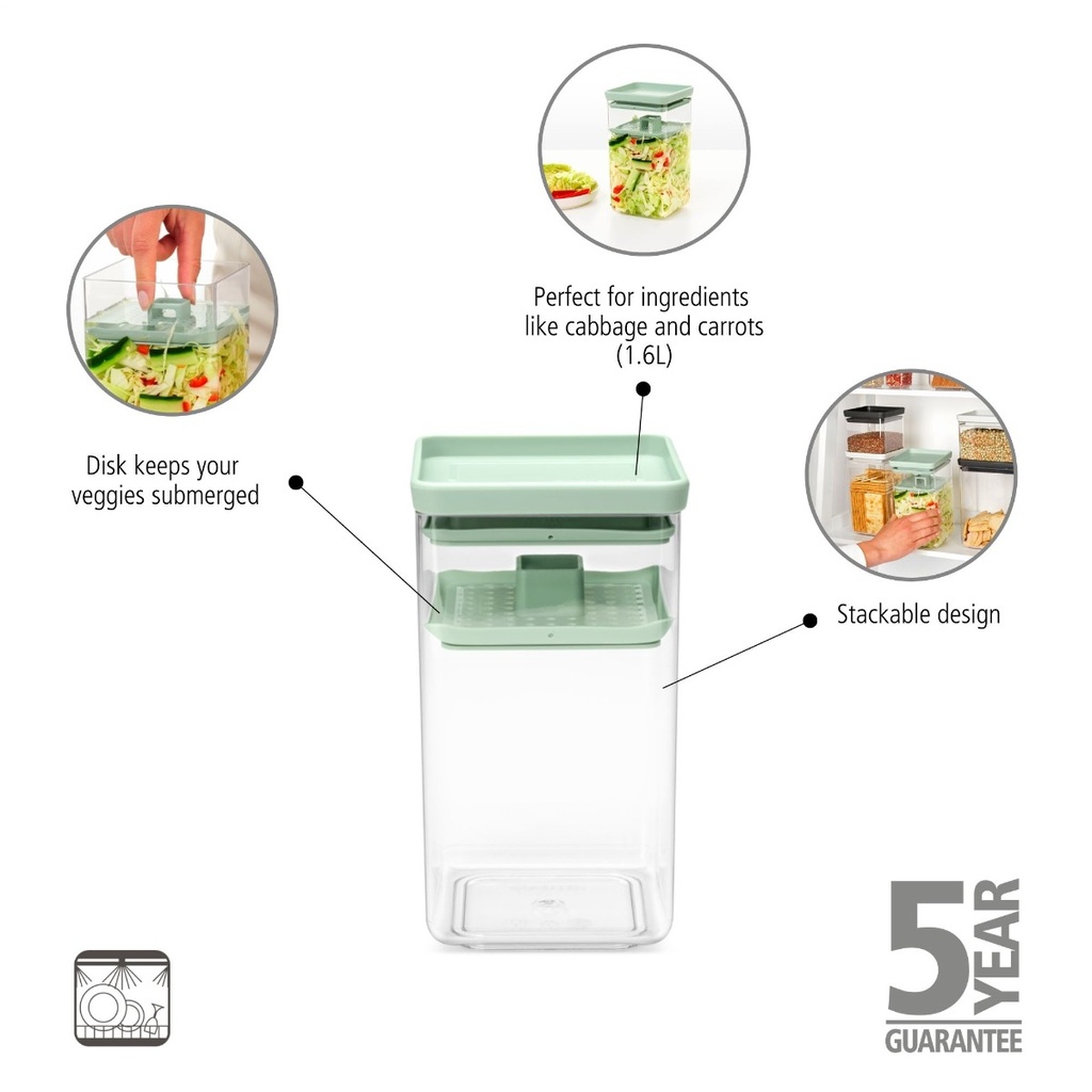 Fermentatiekit Tasty+ Brabantia jade green