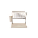 Afdruiprek inklapbaar compact sinkside Brabantia soft beige