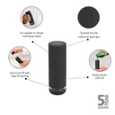 Afwasmiddeldispenser knijpfles 20.0cl sinkstyle Brabantia dark grey