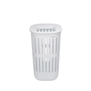 Wasmand m/deksel 55.0l collect-it Brabantia white