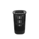 Wasmand m/deksel 55.0l collect-it Brabantia black