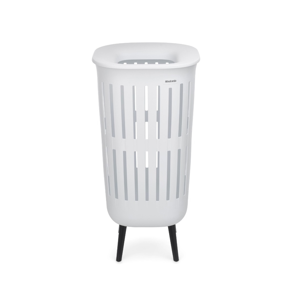 Wasmand m/deksel 55.0l collect-it hi Brabantia white