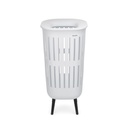 Wasmand m/deksel 55.0l collect-it hi Brabantia white