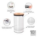 Wasbox m/kurken deksel 60.0l Brabantia white