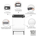 Wasbox 2x45.0l Bo Hi Brabantia white