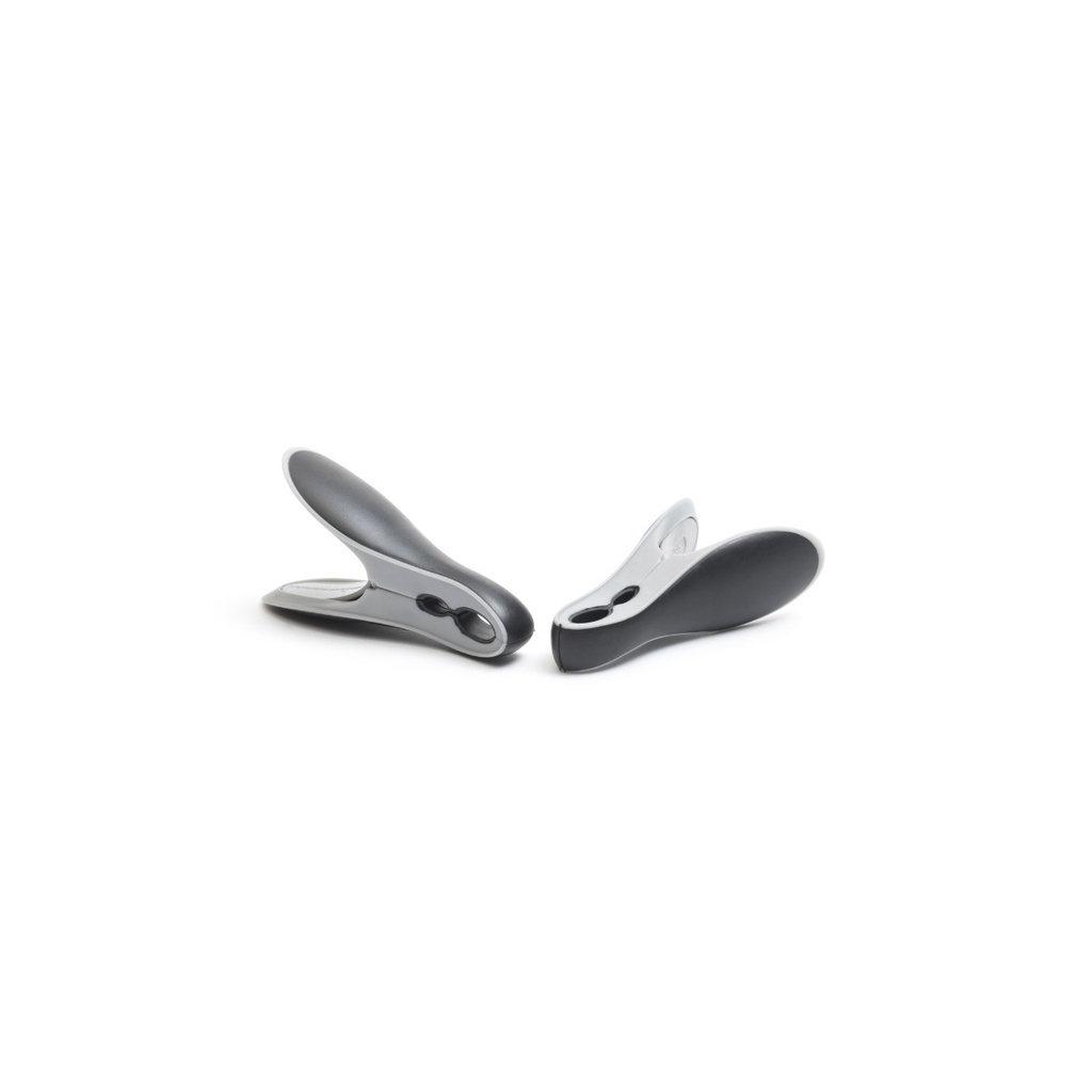 set van 8 wasknijpers Brabantia black/grey