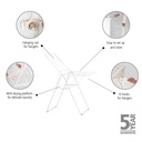 Droogrek 20.0mtr hangon Brabantia white