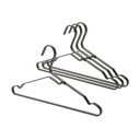 set van 4 kledinghangers Brabantia black