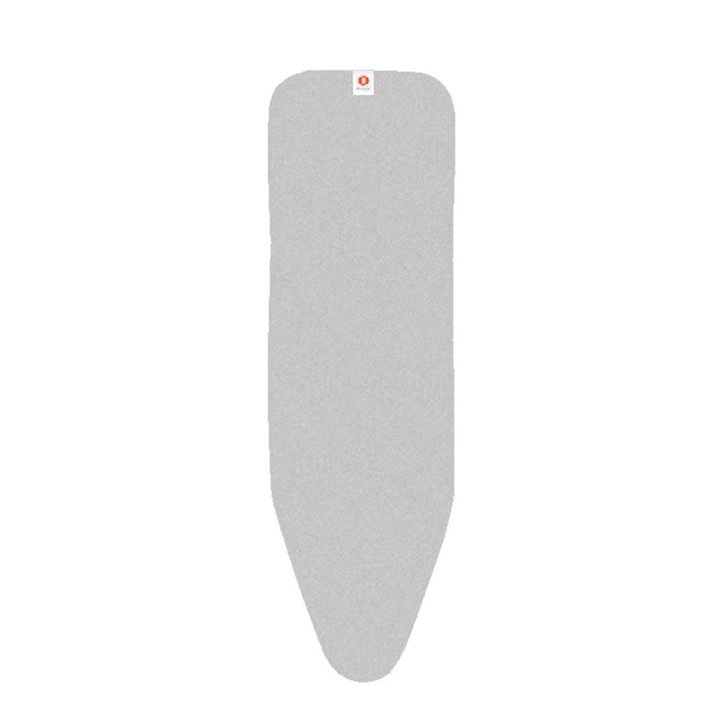 Strijkplankhoes B 124x38cm toplaag siliconen Brabantia metallised