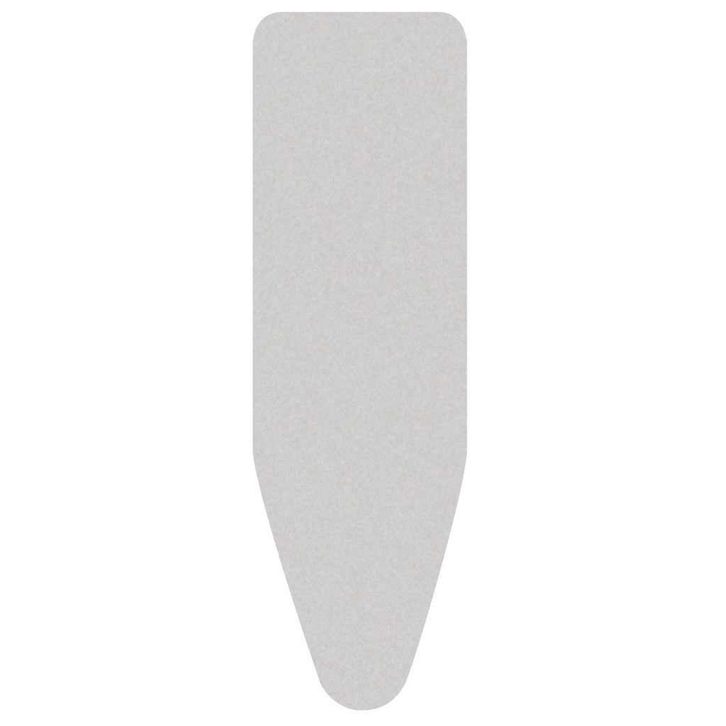 Strijkplankhoes B 124x38cm complete set siliconen Brabantia metallised