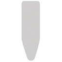 Strijkplankhoes C 124x45cm complete set siliconen Brabantia metallised