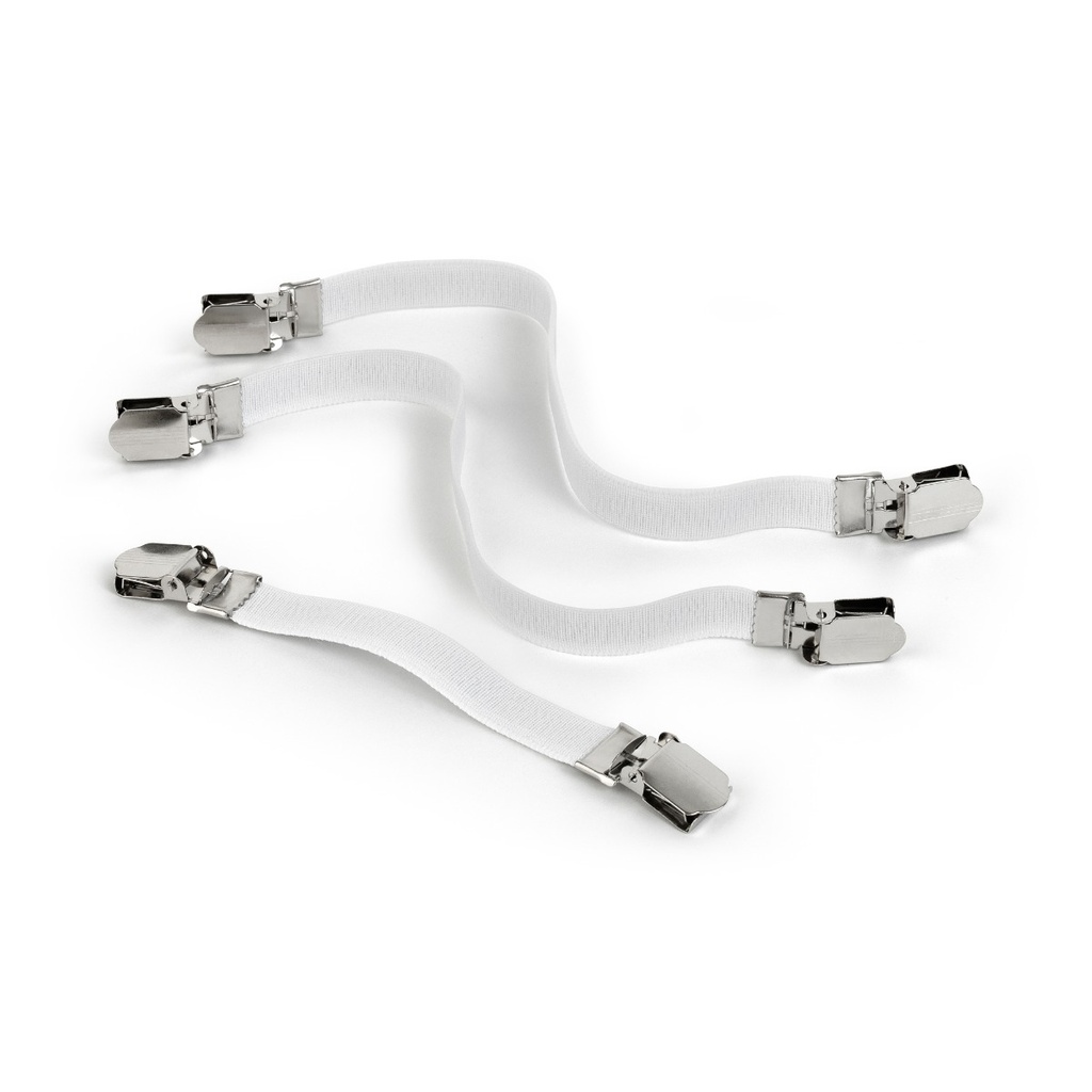set van 3 strijkplankhoesspanners Brabantia white