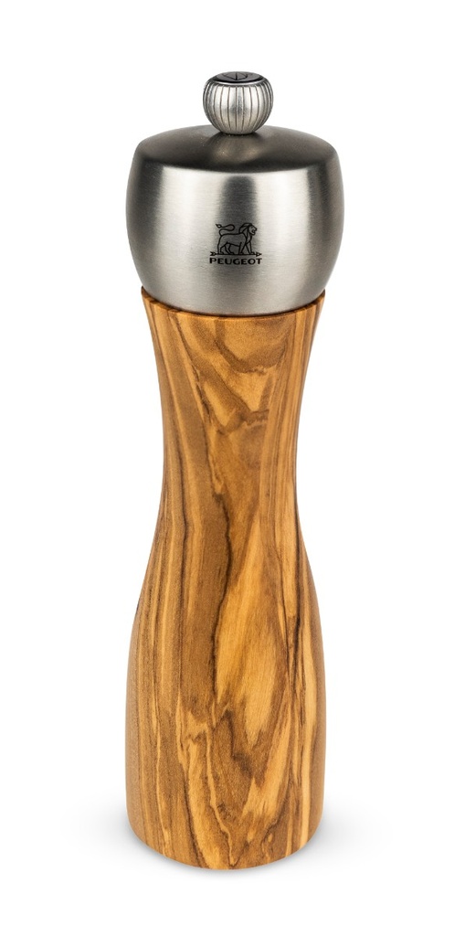 Pepermolen Peugeot Fidji 20.0cm olijfhout RVS