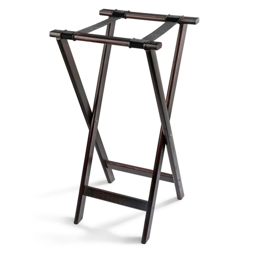 [2152] Dienbladstandaard 44.0x43.0x(h)84.0cm hout zwart Bar prof