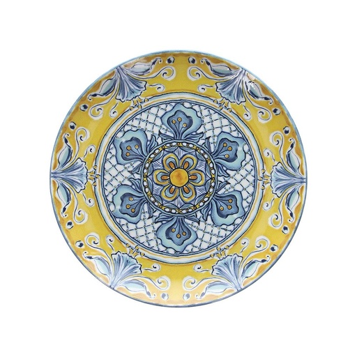 [11070] Bord plat coupe 33.0cm Positano