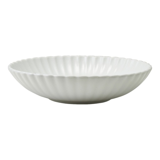 [513463] Bord diep coupe 20.3cm Incise Scalloped Genware