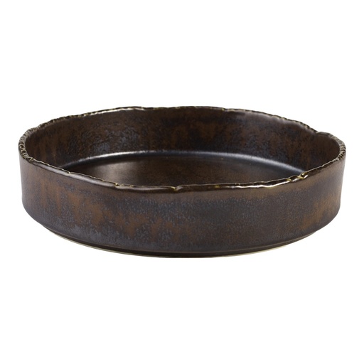 [513501] Kom walled 20.5cm 82.0cl Roko Cinder Black Genware