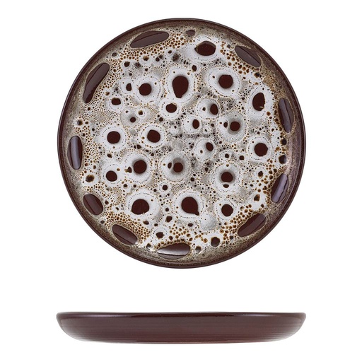[513519] Bord plat 19.5cm Sabrosa Luna Genware