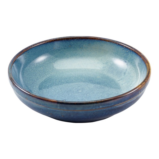 [513612] Bord diep coupe 23.0cm Terra Aqua Blue Genware