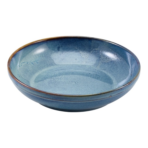 [513613] Bord diep coupe 27.5cm Terra Aqua Blue Genware