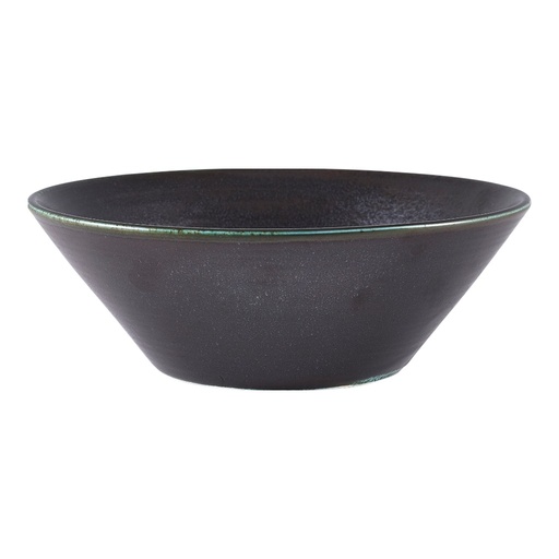 [513670] Kom conisch 19.5cm 96.0cl Terra Cinder Black Genware