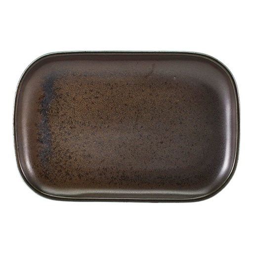 [513675] Schaal rechthoek 29.0x19.5cm Terra Cinder Black Genware