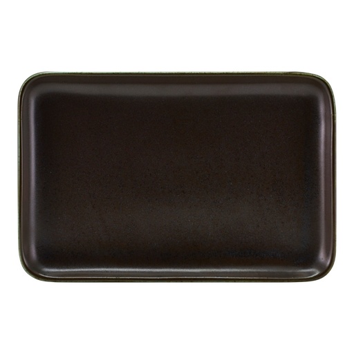 [513676] Schaal rechthoek 30.0x20.0cm Terra Cinder Black Genware