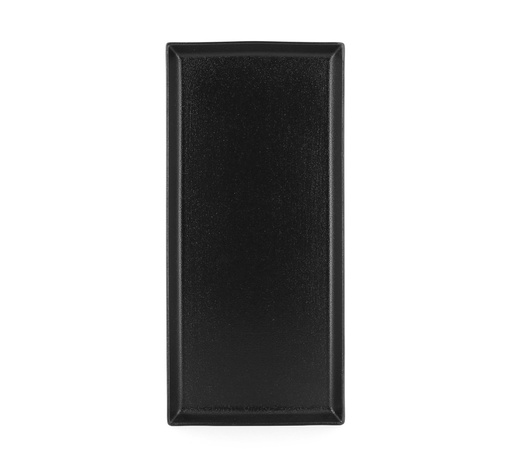 [515202] Bord plat rechthoek 32.5x15.0cm Equinoxe cast iron black Revol